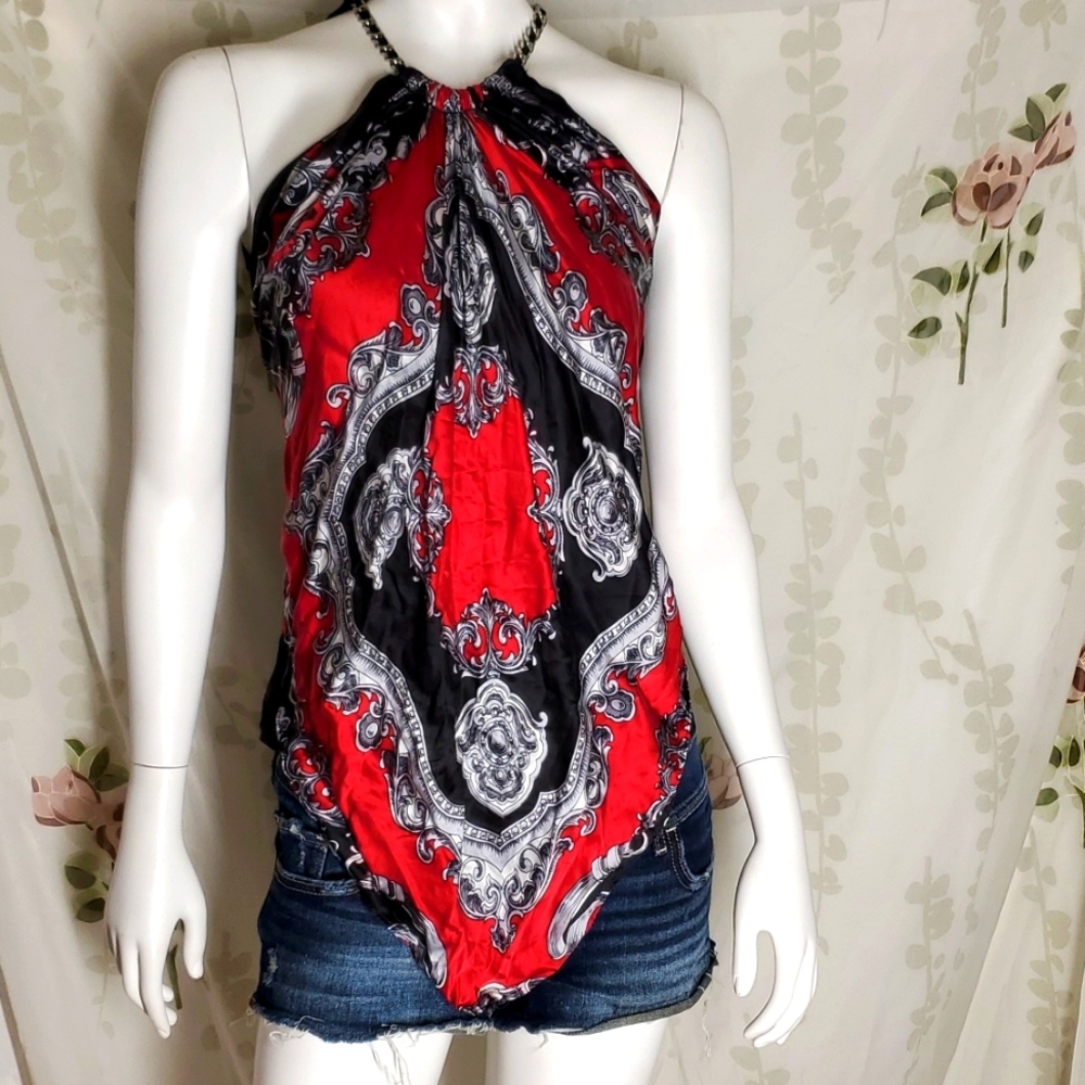 Cache Top. Used In Great Condition 100% Silk - image 1